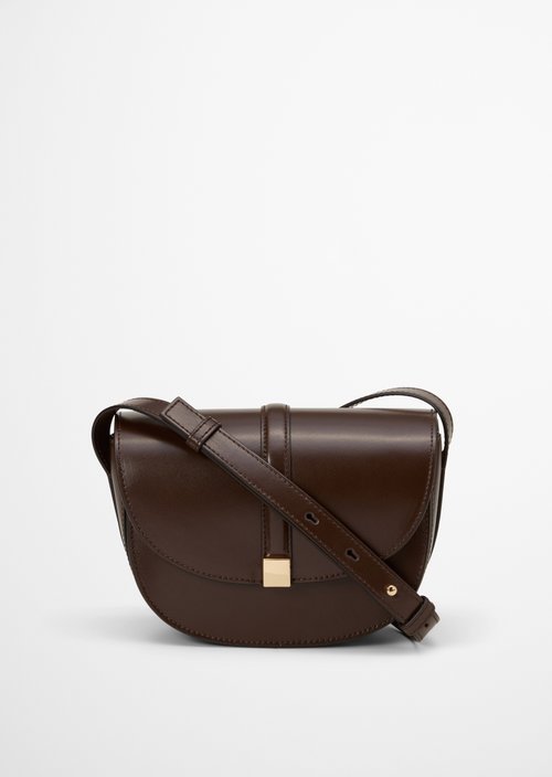 Taya Small Shoulder Bag — Brown