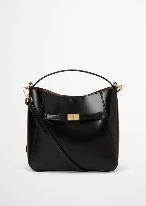 Sac à bandoulière modèle Tilda Black en vue de face