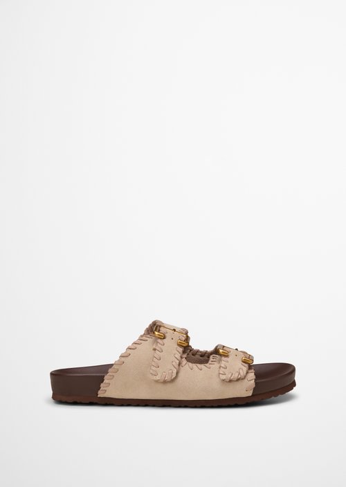Mule model Floria — Dusty Sand