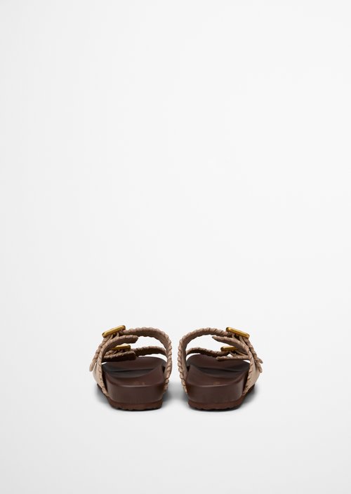 Mule model Floria — Dusty Sand