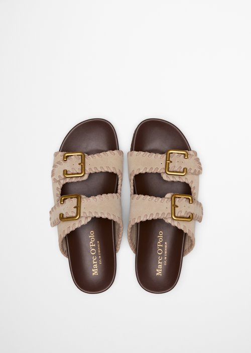 Mule model Floria — Dusty Sand