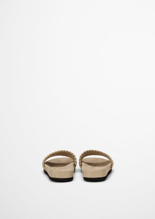 Mule model Floria — Dusty Sand