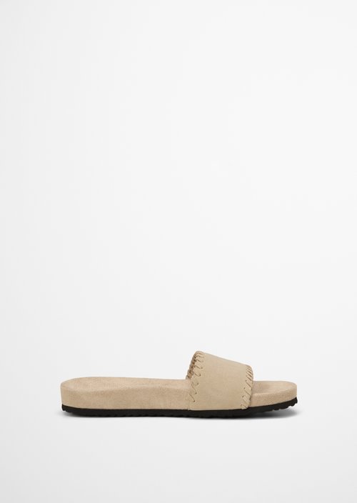 Mule model Floria — Dusty Sand