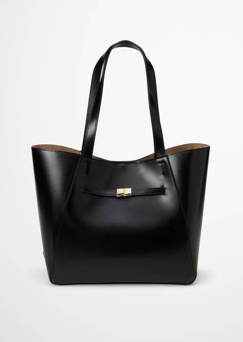 Tessa Tote Bag Black in front view