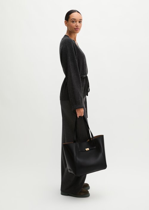 Tessa Tote Bag — Black