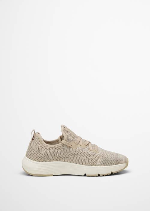 Baskets Modèle Leila Sand Melange vue extérieure de la chaussure droite