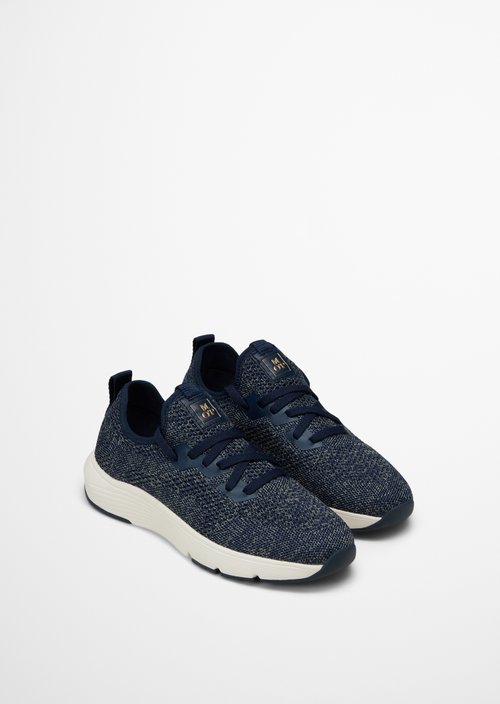 Sneaker model Leila — Navy Melange