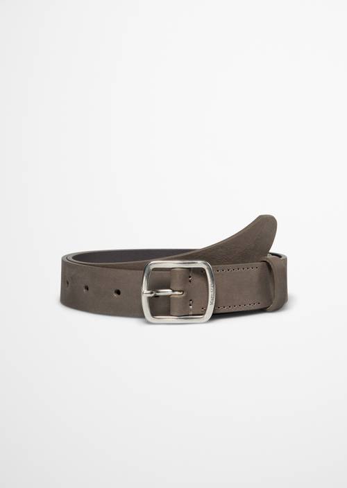 Fanny Belt Stone Taupe in front view