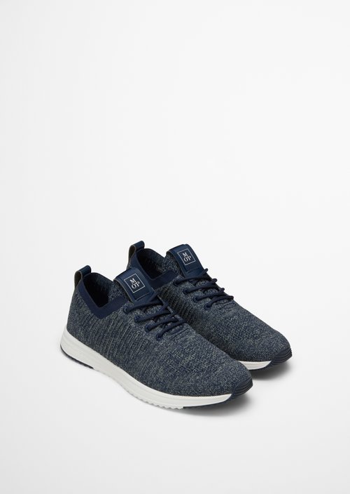 Sneaker model Jasper — Navy Melange