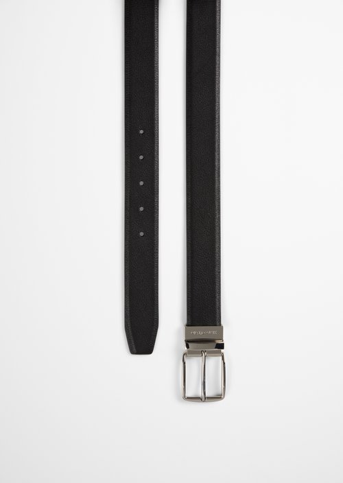 2-in-1 Reversible Belt, Model Bodu — Black
