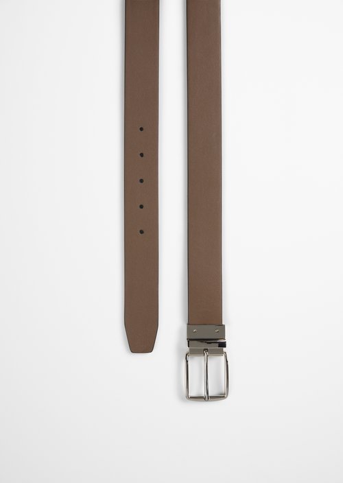 2-in-1 Reversible Belt, Model Bodu — Black