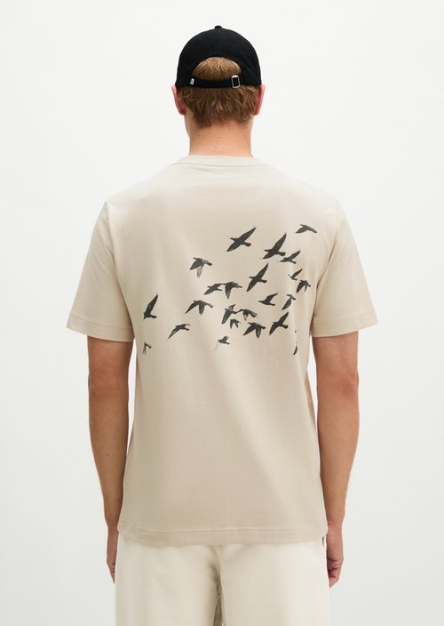 T-shirt regular — Grey Silk