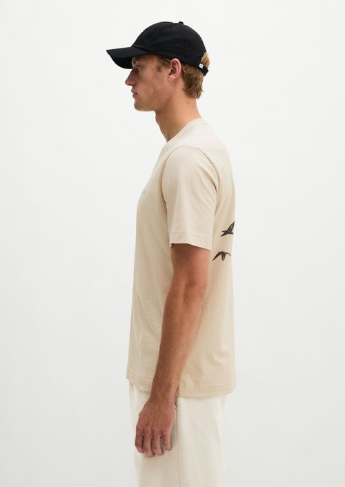 T-shirt regular — Grey Silk