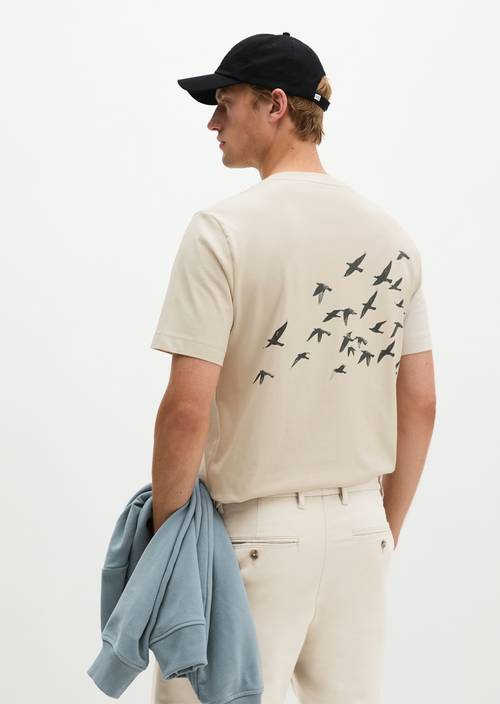 T-shirt regular Grey Silk en vue de face