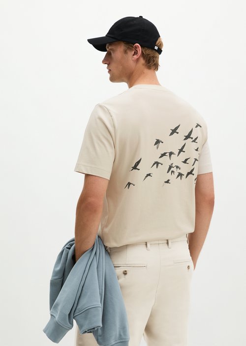 T-shirt regular — Grey Silk