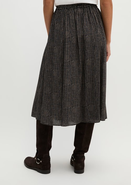 A-Line Skirt — Medium Brown