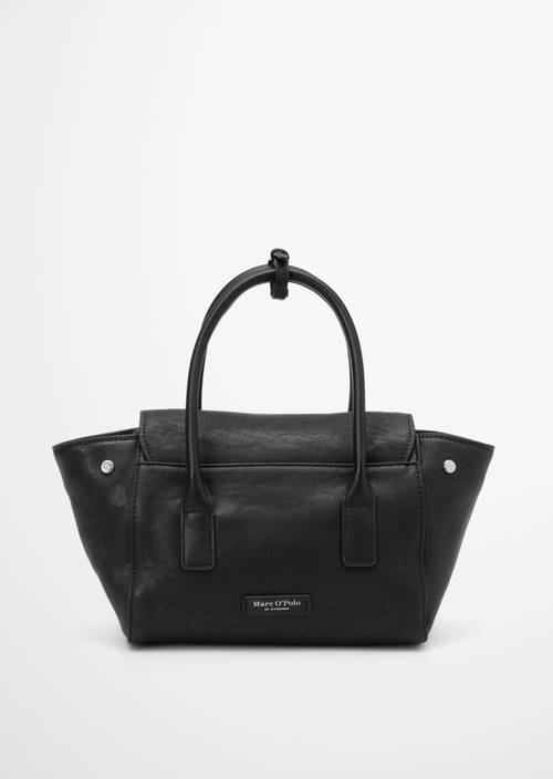 Shopper Model Gitty small Black in Frontalansicht