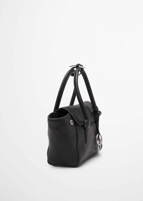 Gitty Small Tote Bag — Black