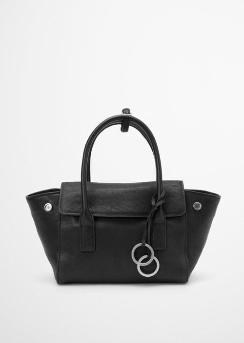 Gitty Small Tote Bag — Black