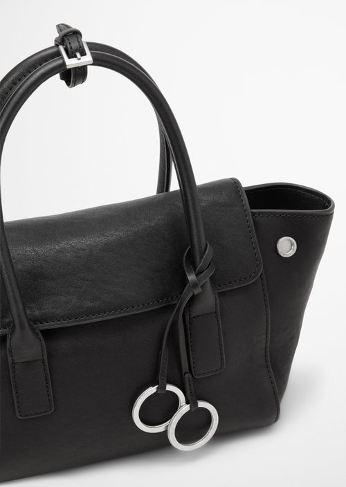 Gitty Small Tote Bag — Black