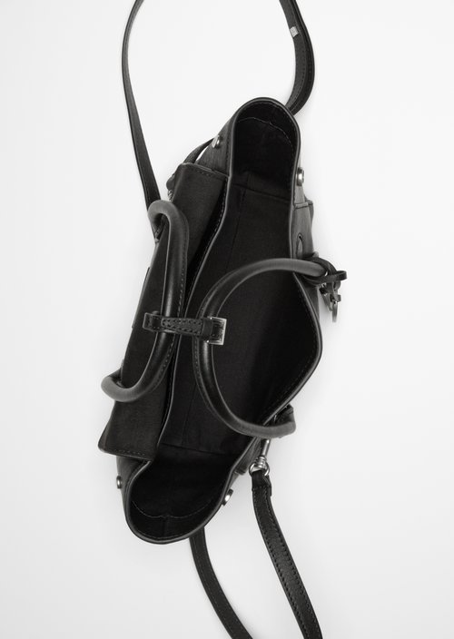 Gitty Small Tote Bag — Black