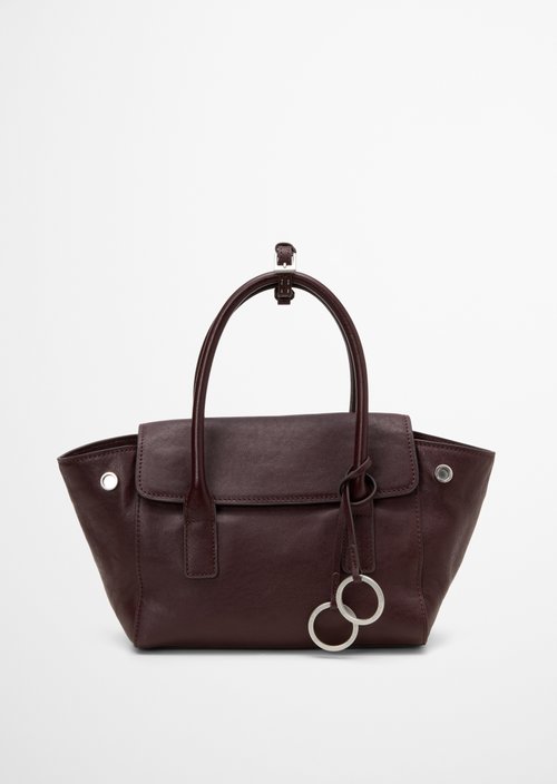 Gitty Small Tote Bag — Black Cherry