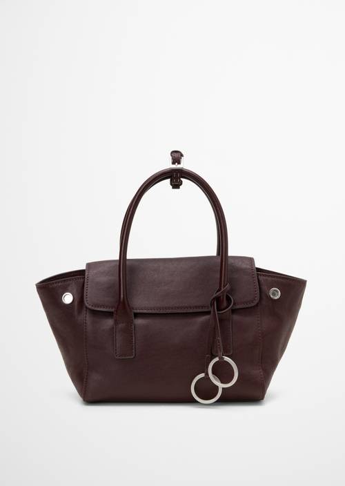 Shopper Model Gitty small Black Cherry in Frontalansicht