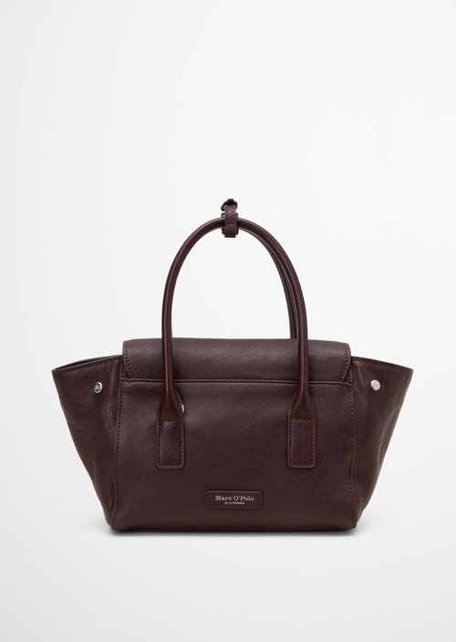 Gitty Small Tote Bag — Black Cherry