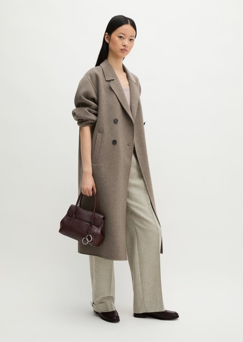 Gitty Small Tote Bag — Black Cherry