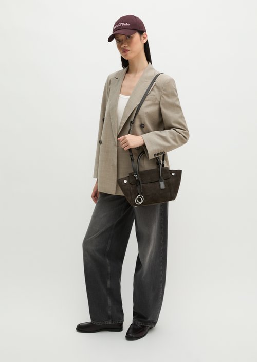 Gitty Small Tote Bag — Burnt Coffee