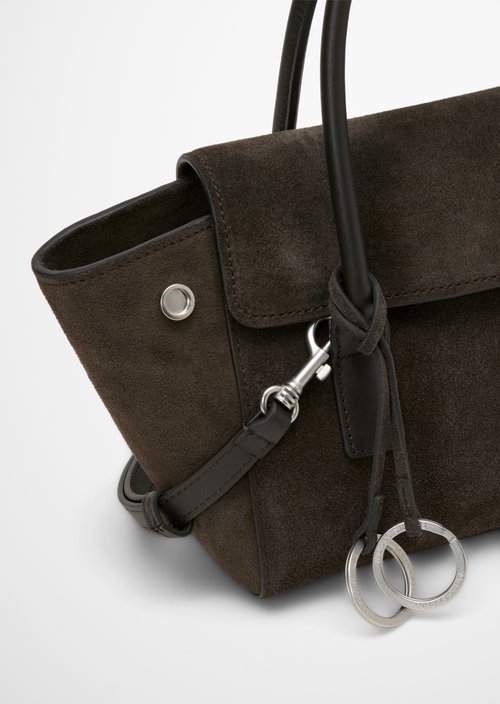 Gitty Small Tote Bag — Burnt Coffee