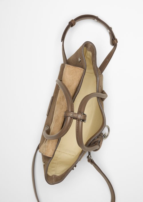 Gitty Small Tote Bag — Faded Brown