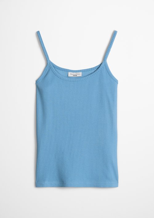 Spaghetti strap top slim — Azure Sky