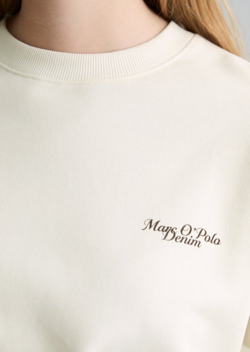 Oversize sweatshirt — Silky White