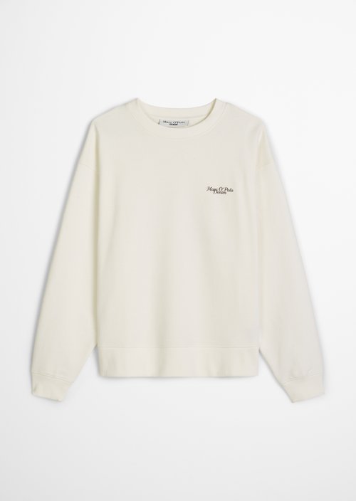 Oversize sweatshirt — Silky White