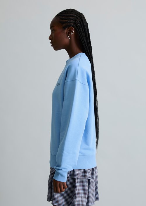 Oversize sweatshirt — Flaxflower Blue
