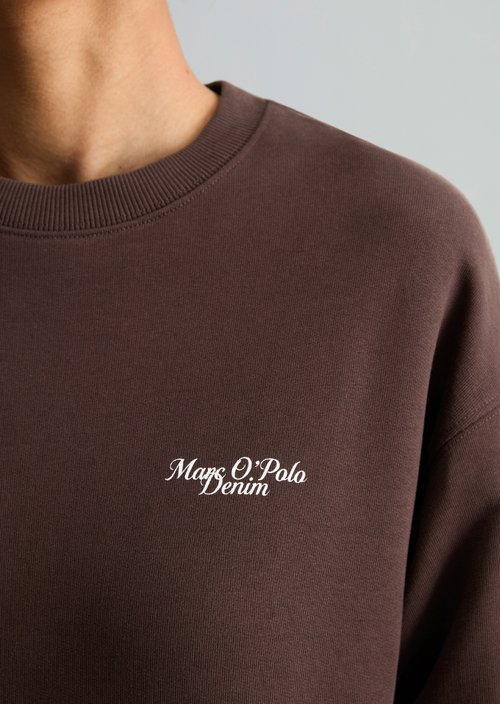 Oversize sweatshirt — Burnt Aubergine
