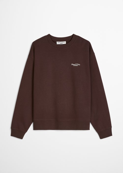 Oversize sweatshirt — Burnt Aubergine
