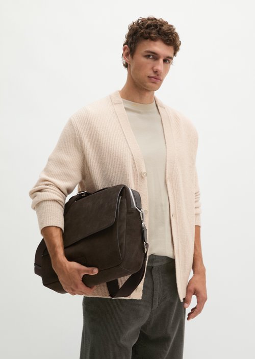 Emil Business Bag — Burnt Coffee