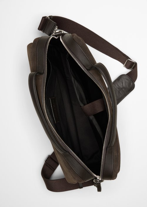 Emil Business Bag — Burnt Coffee