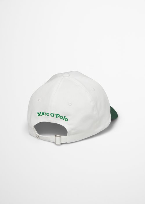 MOP Club '67 Cap Athletics — White Cotton (alternate view)