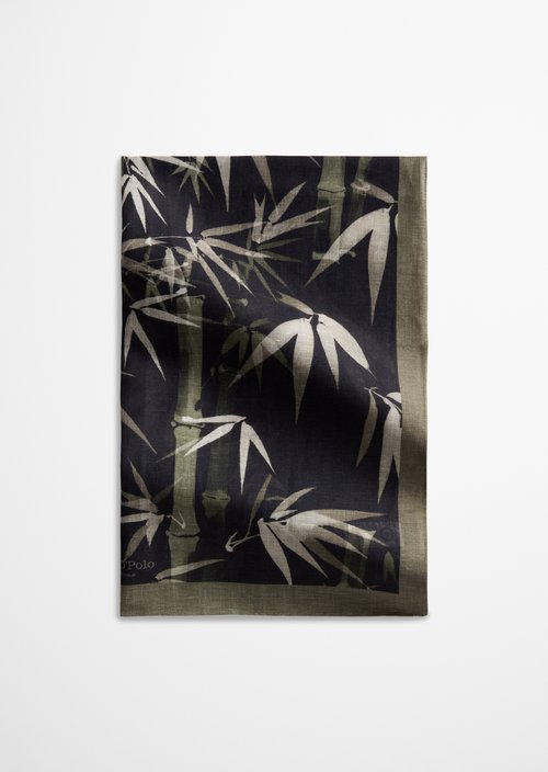 Bedrucktes Tuch — Black