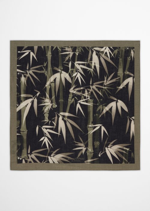 Bedrucktes Tuch — Black