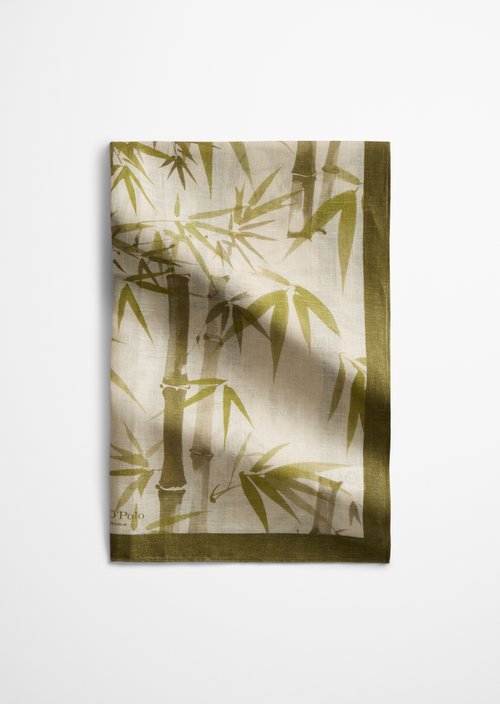 Bedrucktes Tuch — Medium Green