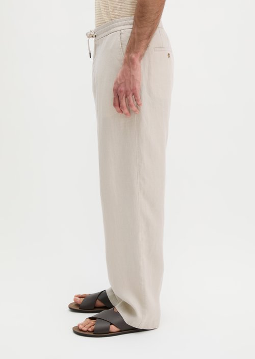 Pants Model Mossbo Jogger loose — Grey Silk
