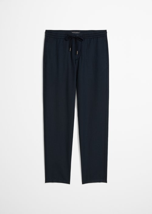 Chino model Osby Jogger tapered — Dark Navy