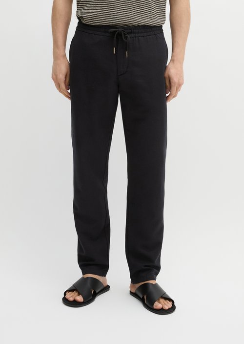 Chino model Osby Jogger tapered — Black