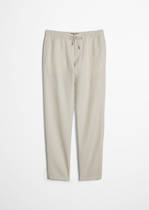 Chino model Osby Jogger tapered — Grey Silk
