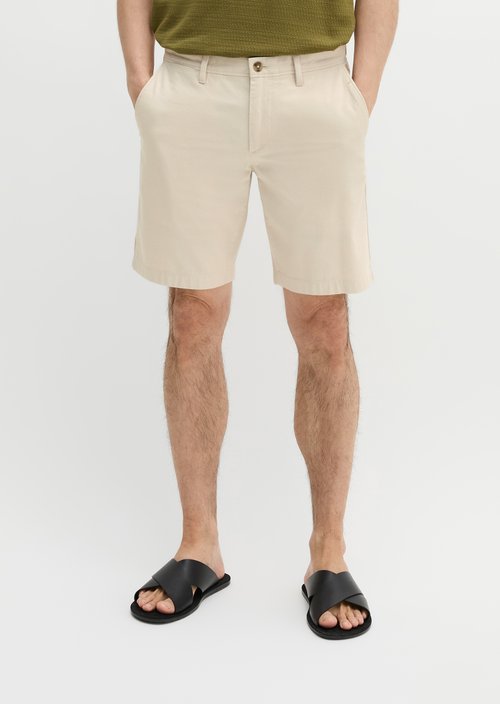 Shorts model Salo slim — Light Beige
