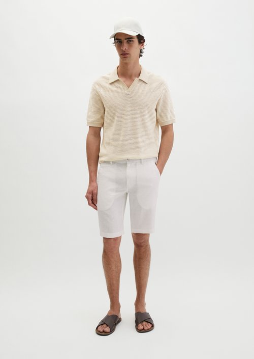Shorts model Reso Jogger regular — Silky White
